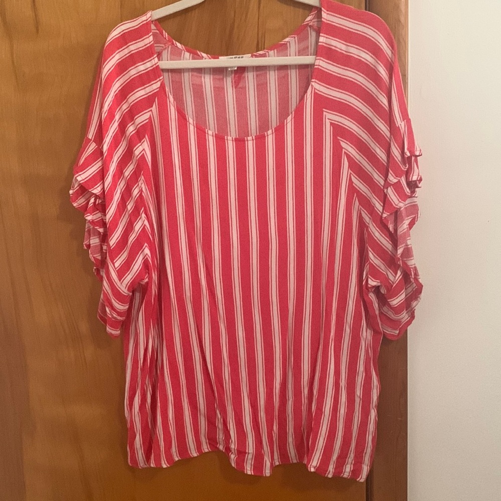 Ruffle Sleeve Top